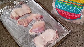 How to Bake Boneless Skinless Chicken [upl. by Ellahcim]