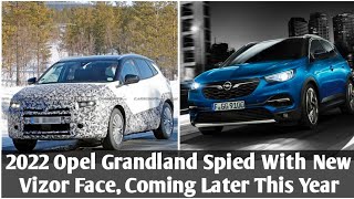 2022 Opel Grandland Spied With New Vizor Face Coming Later This Year  MOTOSPOT [upl. by Anatnas107]