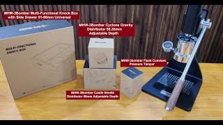 MHW3Bomber Coffee Tools amp Accessories I Unboxing [upl. by Aikim416]