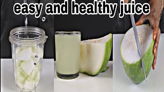 healthy ash gourd juice  the most detoxifying juice drink every day [upl. by Eecram671]