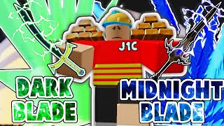 DARK BLADE vs MIDNIGHT BLADE Which is better In BLOX FRUIT UPDATE 12 [upl. by Harriot]