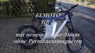 Modifizierung eines Elmoto HR2 Einbau eines EBikeMotors ohne Permanentmagneten [upl. by Matta456]