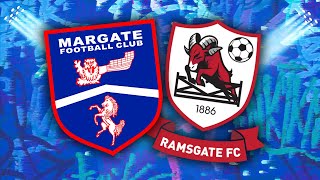 HIGHLIGHTS  IOT CUP 2022  Margate FC v Ramsgate FC  30th July 2022 [upl. by Ettezus]