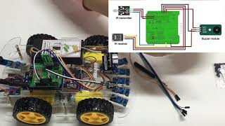 OSOYOO Robot Car Kit V20 for Arduino lesson 8 Fighting Game Robot car [upl. by Carol-Jean952]