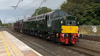 37685 amp 40145 0z40 Castleton Hopwood  Carnforth Steamtown 8th October 2024 [upl. by Llibyc]