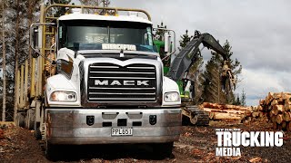 Mack Granite 6x4  New Zealand Trucks  Principles and Progress [upl. by Jacquelin904]