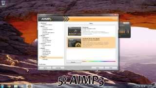 Top 5 Best Free Music Players For Windows7 amp Windows8 2014 [upl. by Irb]