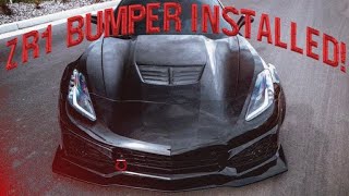 C7 ZR1 Front Bumper Installation  Suvneer Motorsports [upl. by Attekram]