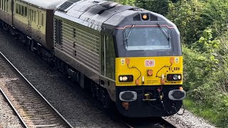 GREAT 8 TONE 67006 passing Bonemill Lane Bridge 01052024 [upl. by Ellened]