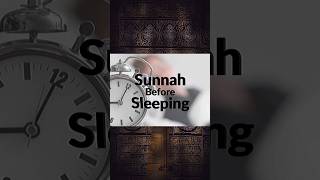 Must Works to do before sleep🥰💝💝sunnah shorts allah islam [upl. by Geesey]