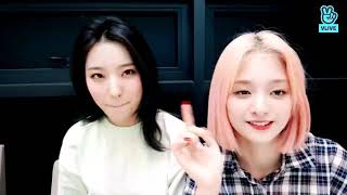 Fromis9 프러미스나인  꼬롬 Kkorom Nagyung Saerom on vilve [upl. by Dougall]