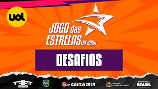 JOGO DAS ESTRELAS LBF 2024  DESAFIOS [upl. by Kylen920]