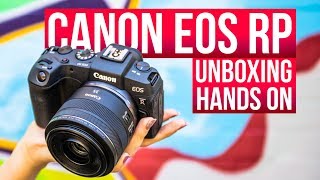 NEW Canon EOS RP  Unboxing and first impressions review [upl. by Esteban]