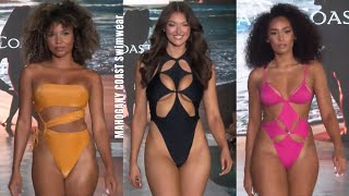 2024 BIKINI MODELS In Slow Motion At MAHOGANY COAST Swimwear Show  PT1  Miami Swim Week 2024  4K [upl. by Baxy]