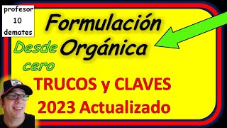 👉 FORMULACIÓN ORGÁNICA Trucos Alcanos Alquenos y Alquinos Ejemplos y ejercicios resueltos desde cero [upl. by Anpas]