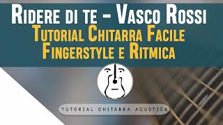 Ridere di te  Chitarra acustica  Tutorial [upl. by Verity]