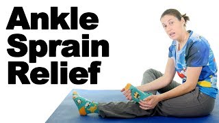 Ankle Sprain Treatments for Pain Relief  Ask Doctor Jo [upl. by Lull]