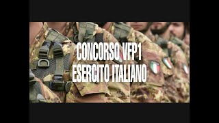 CONCORSO VFP1 ESERCITO ITALIANO [upl. by Boudreaux]