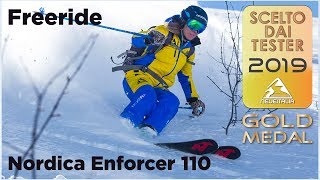 Nordica Enforcer 110  NeveItalia SkiTest 20182019 [upl. by Norraa]