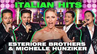 Esteriore Brothers amp Michelle Hunziker  Italian Hits  SRF Das Zelt Gala [upl. by Ayotyal]