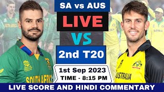 Live South Africa vs Australia 3rd T20 Match  SA vs AUS Live T20 Live Score and Commentary 2023 [upl. by Burkitt]