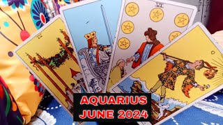 ❤️AQUARIUS♒quotOmgYOU LITERALLY have NO IDEA WHO and WHAT is COMING towards YOUquot JUNE 2024 [upl. by Justus]