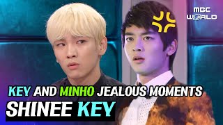 CC Key and Minhos cute jealous moments when they were rookies SHINEE KEY MINHO [upl. by Colbert]