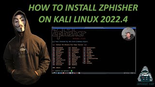 How To Install And Run ZPhisher on Kali Linux Phishing Tool  Video 2023 with InfoSec Pat [upl. by Rahcir]