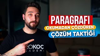 10 SANİYEDE Paragraf Sorusu Çözdüren Taktiğim  25 DAKİKADA TÜRKÇEYİ FULLE [upl. by Epner212]