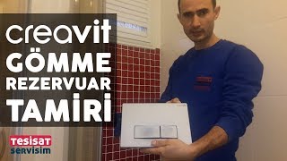 CREAVİT GÖMME REZERVUAR SU KAÇIRIYOR TAMİRİ NASIL YAPILIR [upl. by Haag]