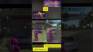 UMP VS Thompson who gun winner comment guys 🏆💯 [upl. by Eeznyl178]