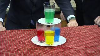 Tablecloth Trick  Cool Science Experiment [upl. by Akived]