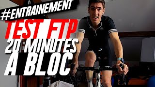 Test FTP  comment sentraîner plus efficacement avec un capteur de puissance [upl. by Kakalina]