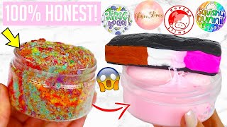 FAMOUS VS UNDERRATED SLIME SHOP REVIEW [upl. by Ntisuj]