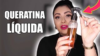 COMO USO QUERATINA LIQUIDA NO MEU CABELO  3 FORMAS DIFERENTES [upl. by Ahsiekim471]