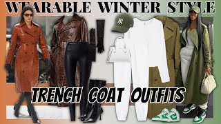 Wearable and Affordable Winter Trench Coat Styles [upl. by Georges]