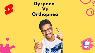 Dyspnea vs orthopnea [upl. by Oletha]