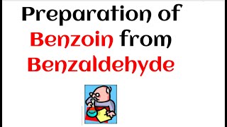 Preparation of Benzoin from Benzaldehyde [upl. by Faxen]