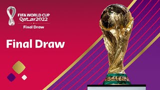 Final Draw  FIFA World Cup Qatar 2022 [upl. by Narmis]