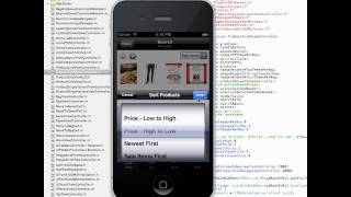 nopCommerce iPhone demo [upl. by Lyssa]