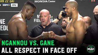 Francis Ngannou vs Ciryl Gane Final Face Off [upl. by Sergio418]