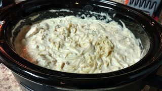 Easy CrockPot Chicken Alfredo [upl. by Alessig]