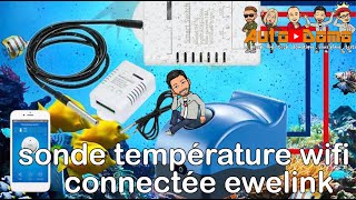 EWELINK TH 16 sonde température wifi connectée [upl. by Langan]