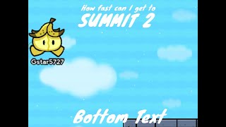 No TAS Gimkit Dont look down to summit 2 115s WR [upl. by Athalia]