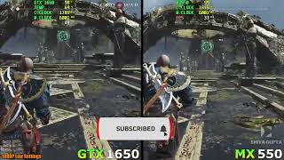 MX550 vs GTX 1650  Test in 7 Games  How Big is the Difference [upl. by Ojybbob351]