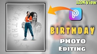 Happy Birthday Viral Editing  Picsart Birthday Photo Editing  Mayank Editz 🔥 [upl. by Hgielah403]