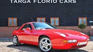 Porsche 928 GTS 54 V8 5 Speed Manual for sale in Guards Red London UK [upl. by Oguh]