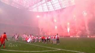 Ajax viert titel met fans [upl. by Anhcar]