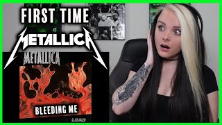 FIRST TIME listening to Metallica  quotBleeding Mequot REACTION [upl. by Sartin]