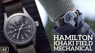 the HAMILTON Khaki Field Mechanical is a serious field watch [upl. by Chadbourne]